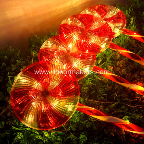 Christmas Lollipop Path Lights